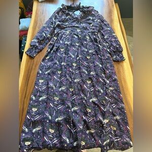 Disturbia Black and Purple Halloween Dress